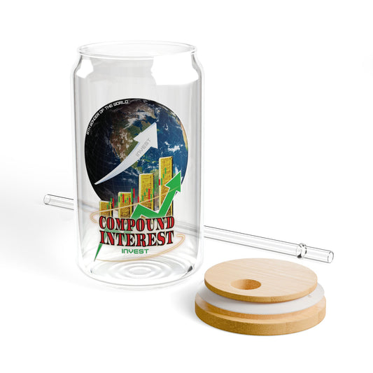 8th Wonder Glass Sipper Cup (16oz)