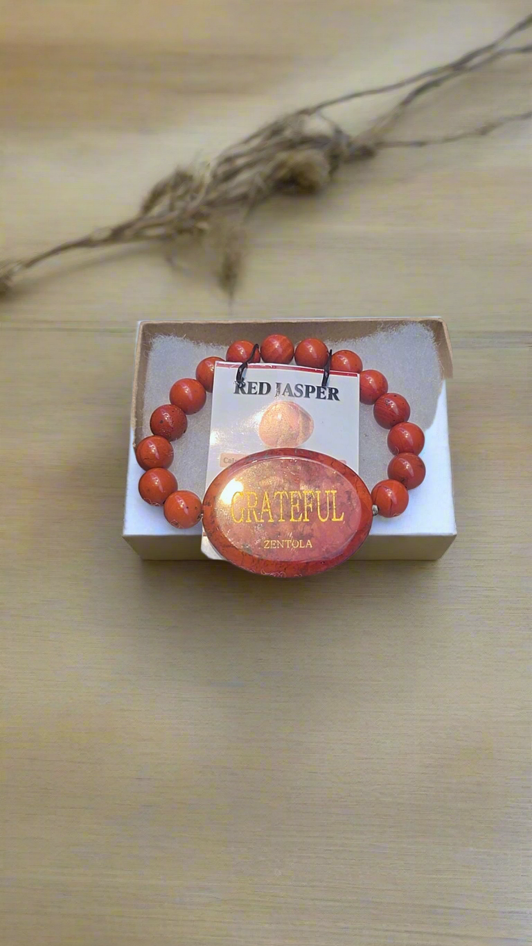 Grateful Red Jasper Bracelet