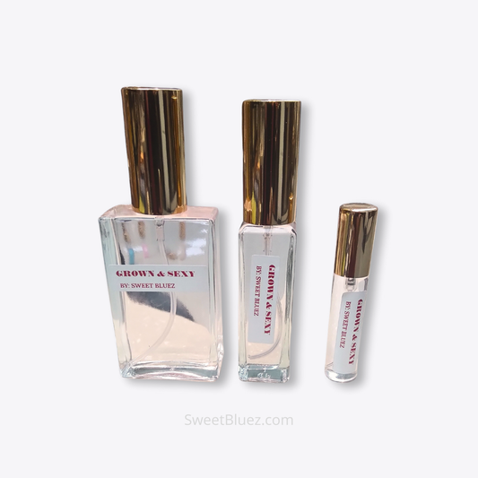 Natural perfume, natural fragrance, grown & sexy by Sweet bluez