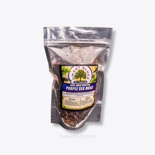 Raw purple sea moss, Benefits of Seamoss, wild crafted purple seamoss, chondrus crispus sea moss, thyroid, omega 3 fatty acids, anti-inflammatory, heart health, seamoss for sale