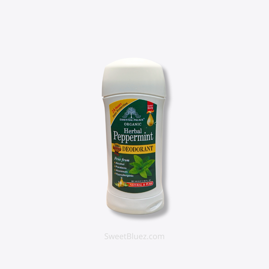 Natural Deodorant, Herbal deodorant, aluminum free deodorant, peppermint