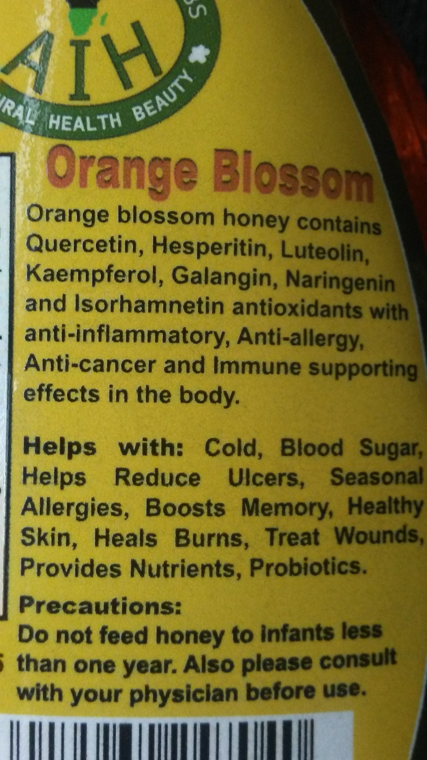 Raw Unfiltered Honey