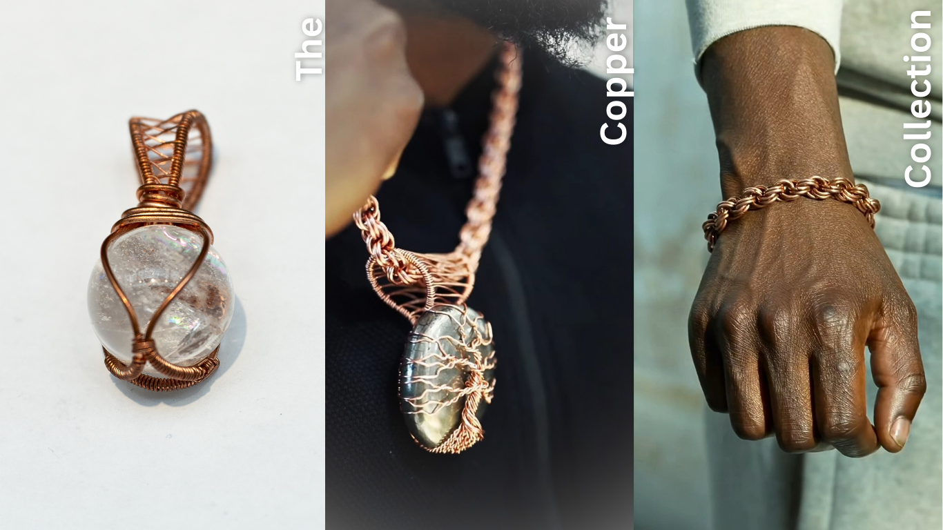 Copper Jewelry, copper necklaces, copperbracelets 