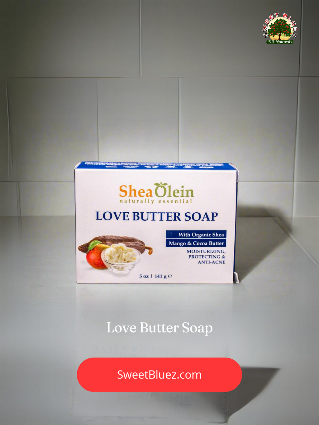 Natural moisturizing soap for eczema and dry skin