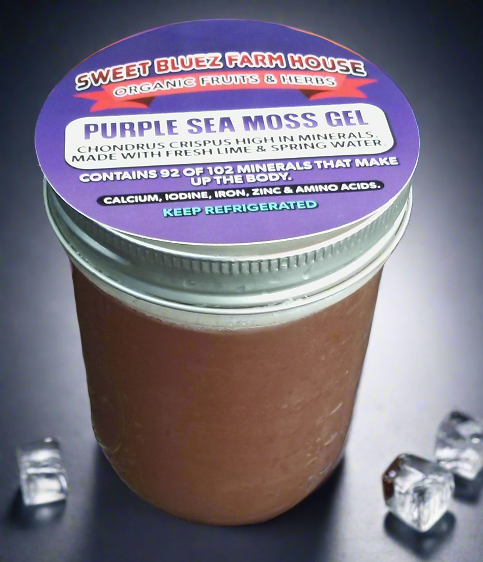 (16 oz) Purple Seamoss Gel