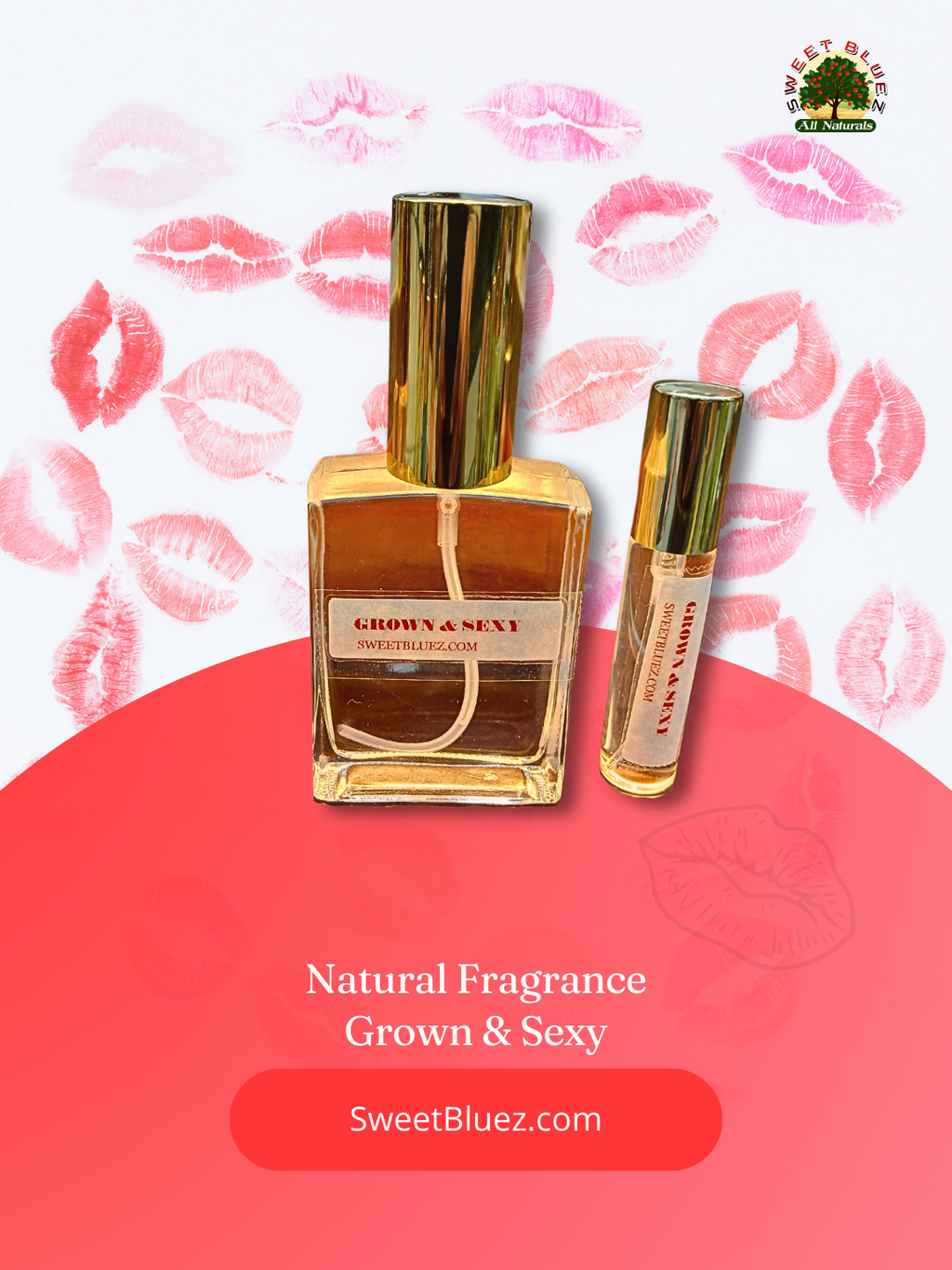 Natural perfume, natural fragrance, grown & sexy by Sweet bluez