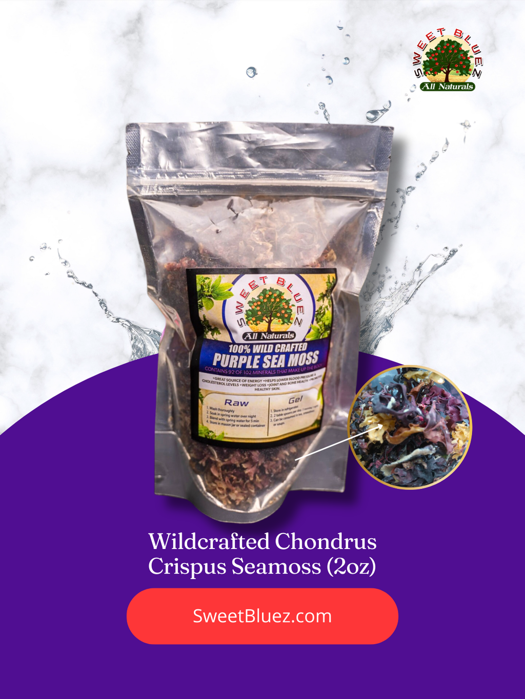 Wild crafted seamoss raw, benefits of seamoss, purple chondrus crispus sea moss, thyroid health, omega 3 fatty acids, anti-inflammatory, heart health,rich in minerals for the human body