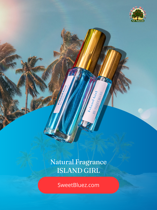 Natural perfume, natural fragrance, island girl by Sweet bluez