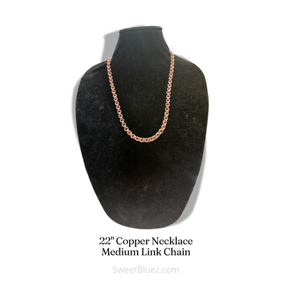 Jewelry: Copper Necklace (22")