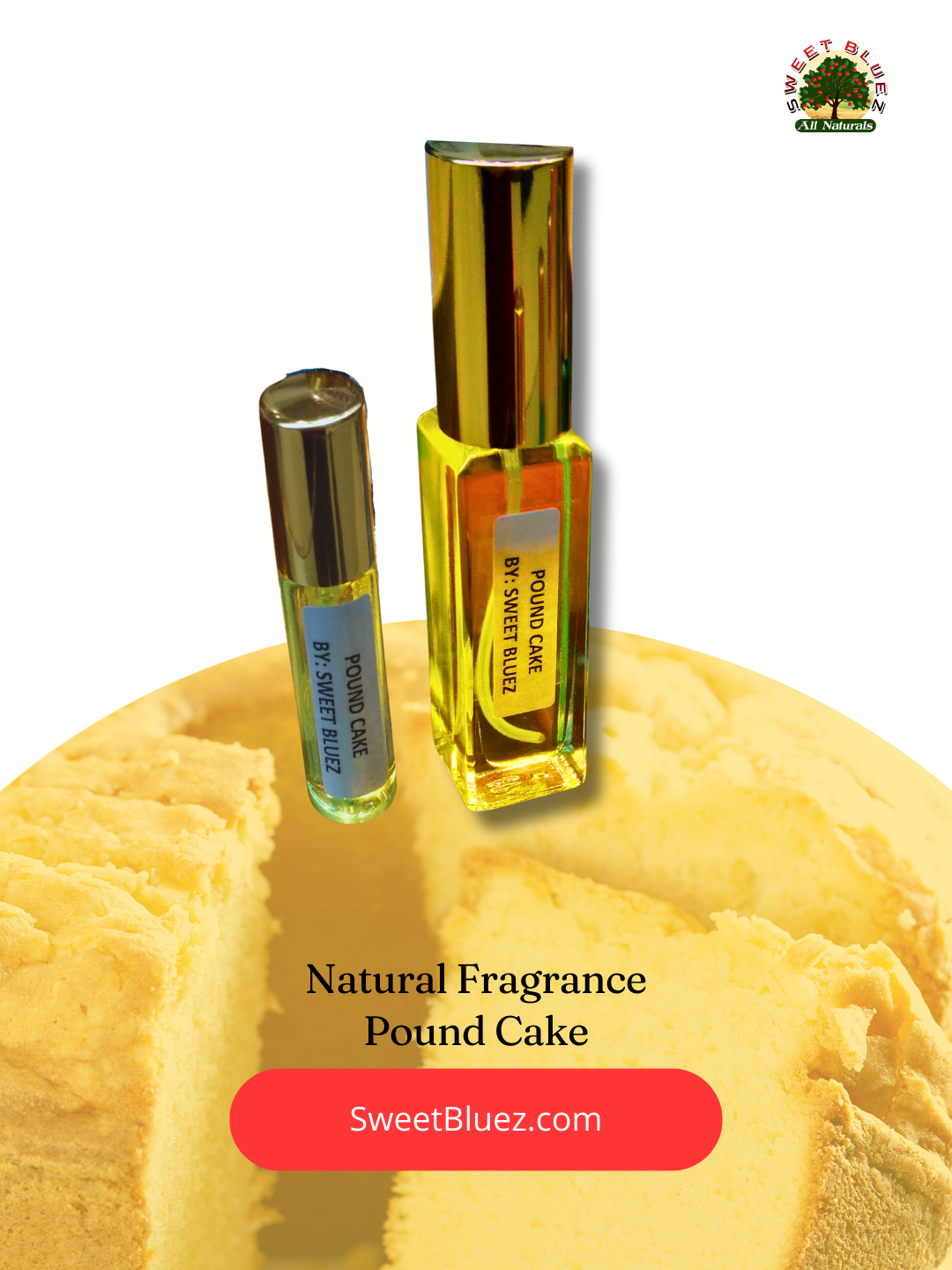 Natural Fragrance, natural perfume, Pound Cake by Sweet Bluez, natural body sprays