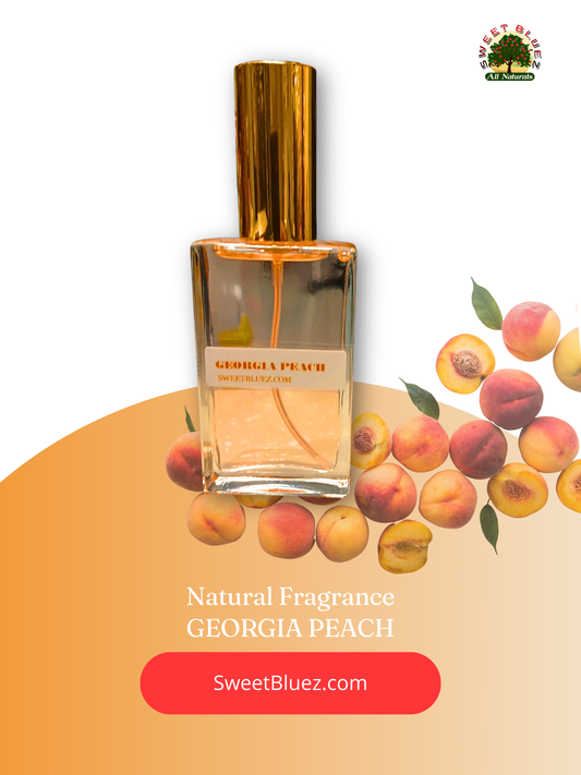 Natural perfume, natural fragrance, Georgia peach by Sweet Bluez