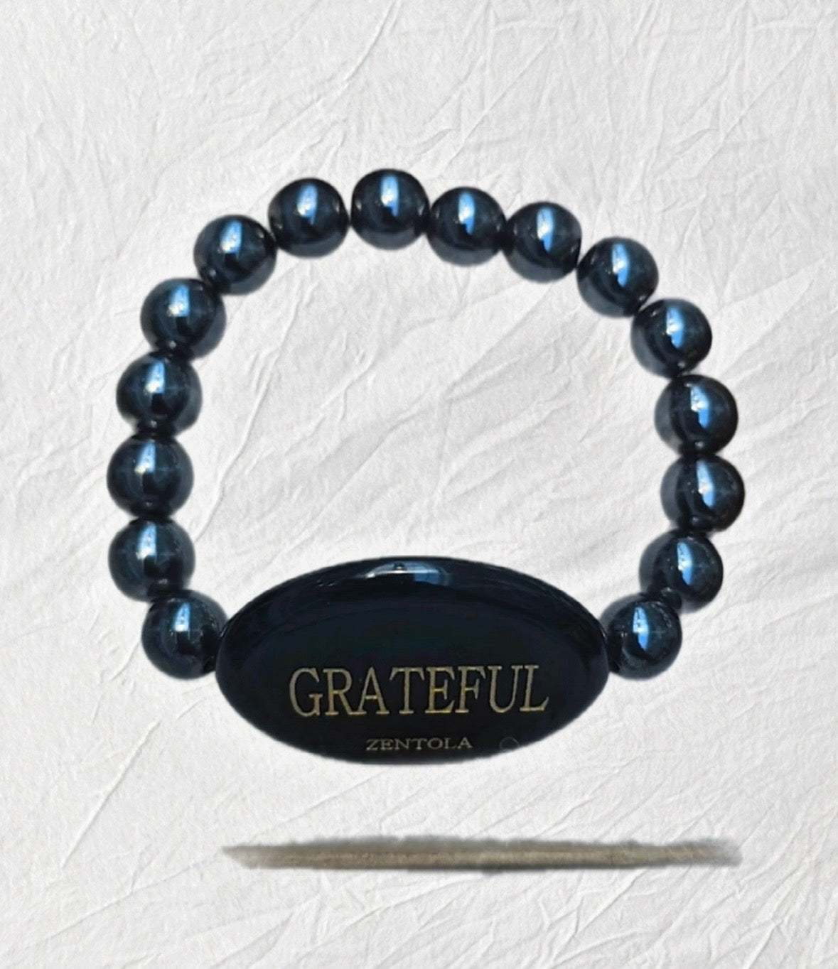 Hematite Grateful Bracelet