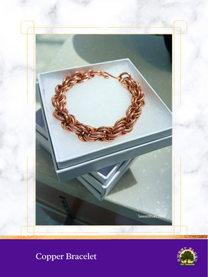 Copper bracelet, copper jewelry, benefits of copper
