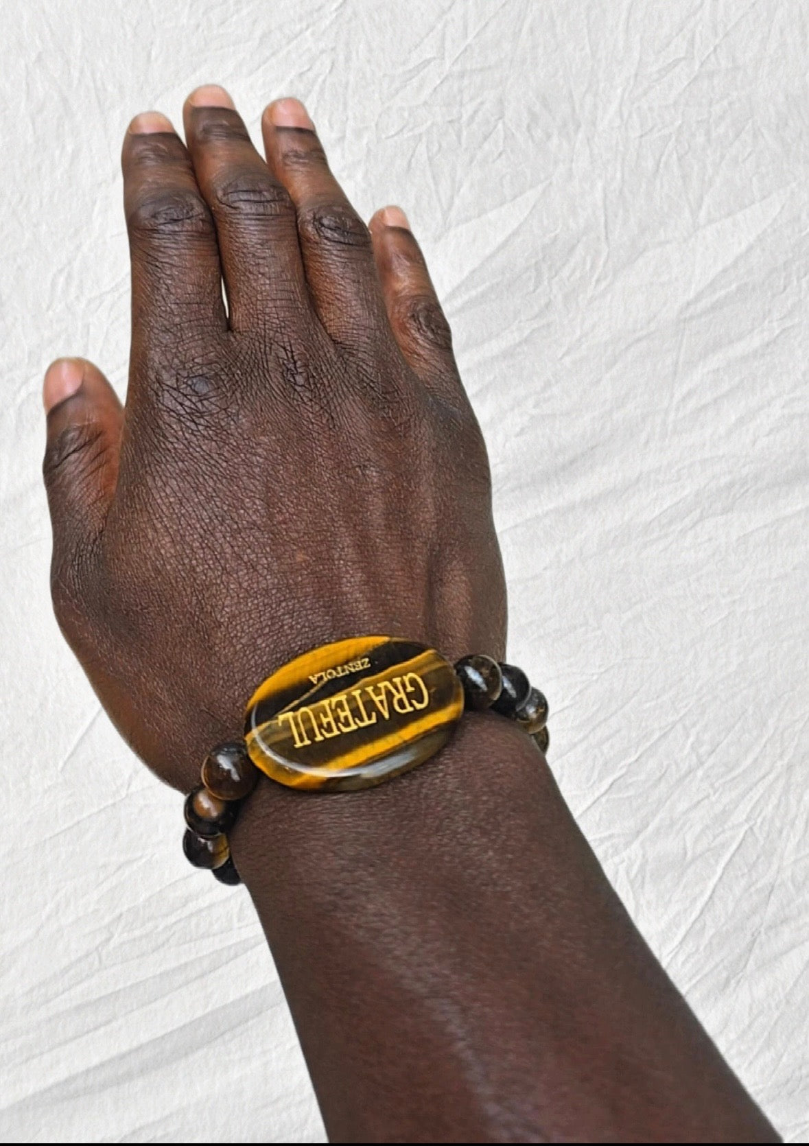 Z.Energy Tigers Eye Grateful Bracelet